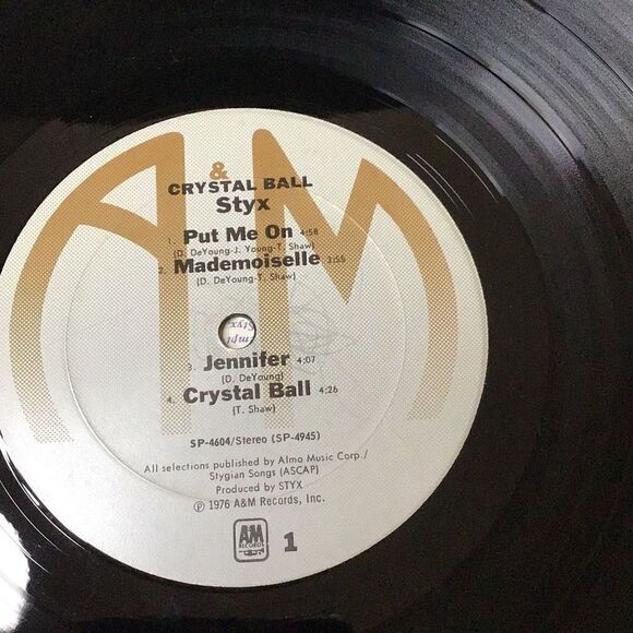 Album, vintage Styx Crystal ball Record - Picture 9 of 9